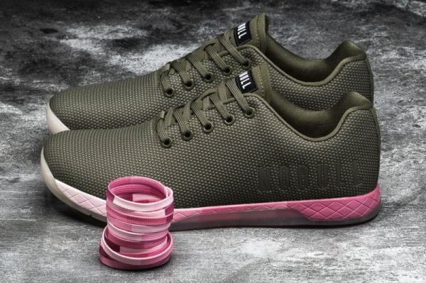 NOBULL MEN'S SHOES ARMY PINK GRADIENT TRAINER