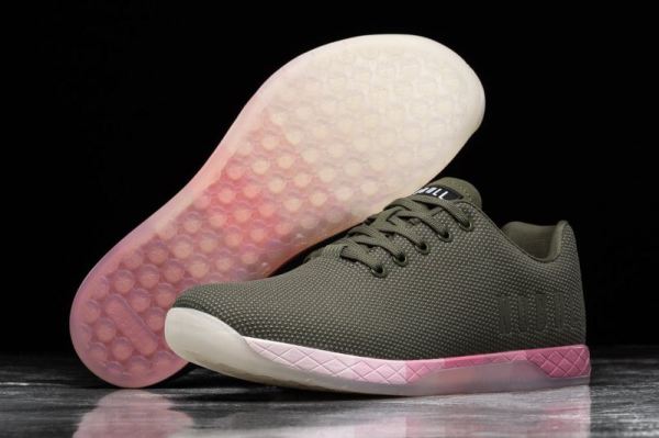 NOBULL MEN'S SHOES ARMY PINK GRADIENT TRAINER