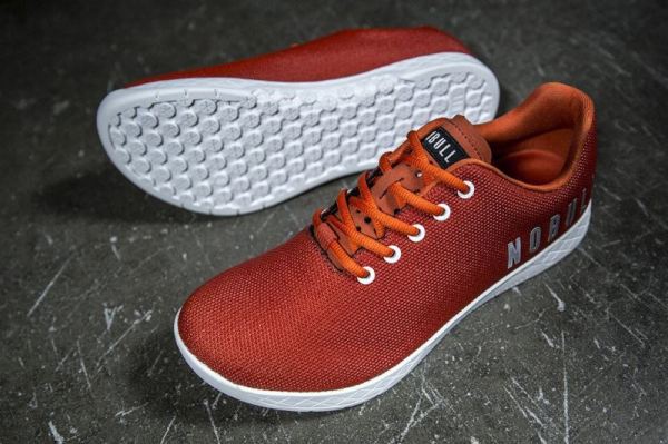 NOBULL MEN'S SHOES BURNT ORANGE TRAINER