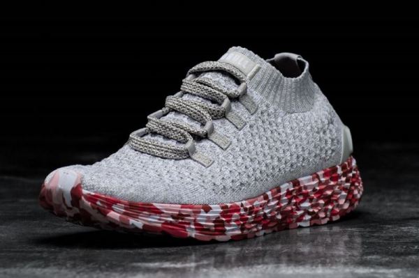 NOBULL MEN'S SHOES WILD BERRY KNIT RUNNER