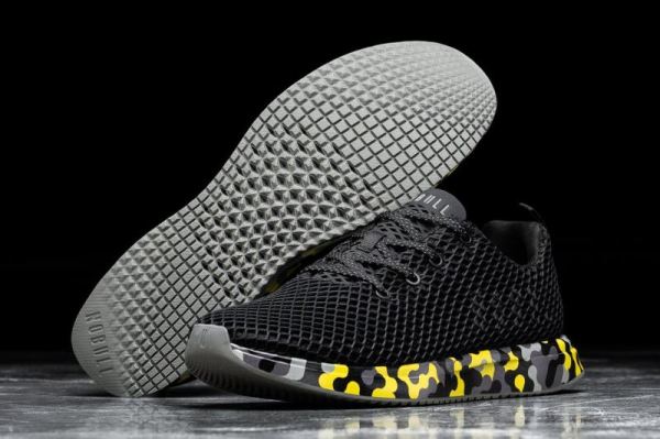NOBULL MEN'S SHOES BLACK RADIAL MESH RUNNER