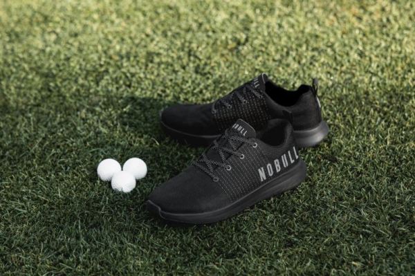 NOBULL MEN'S SHOES BLACK MATRYX  GOLF SHOE