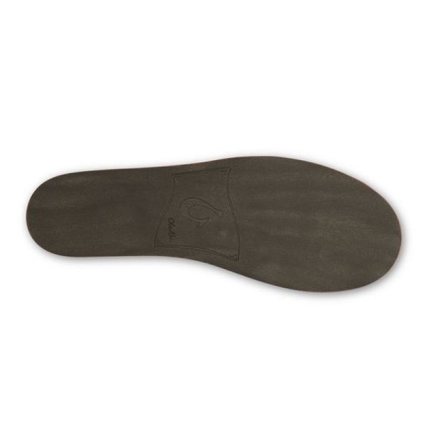 Olukai Women's Nohea Leather Slippers - Cedarwood