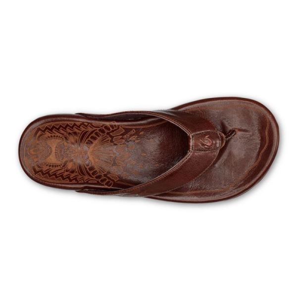 Olukai Men's Kulia - Dark Wood