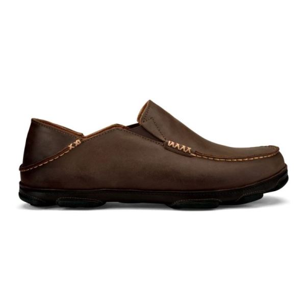 Olukai Men's Moloa - Dark Wood / Dark Java