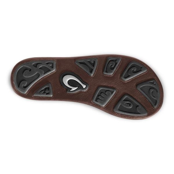 Olukai Men's Kulia - Charcoal / Dark Wood                 