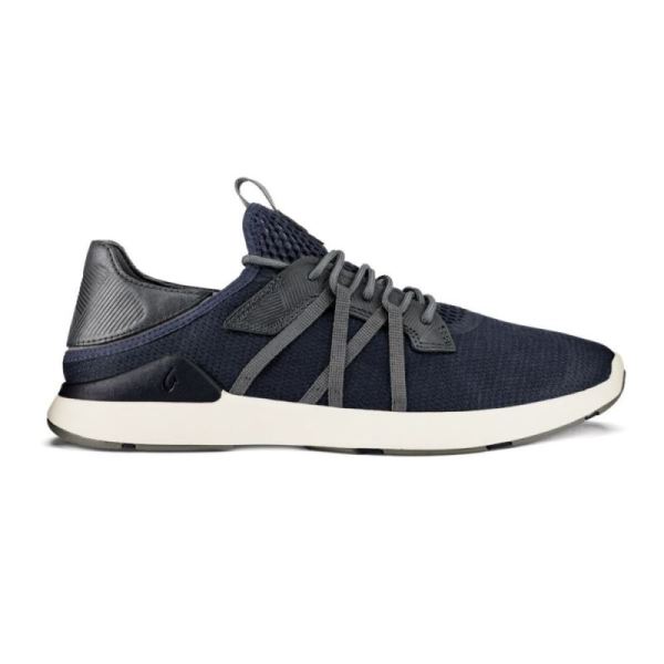 Olukai Men's Mio Li Athletic Shoes - Trench Blue / Charcoal