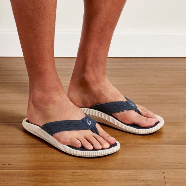 Olukai Men's Ulele Beach Sandals - Blue Depth