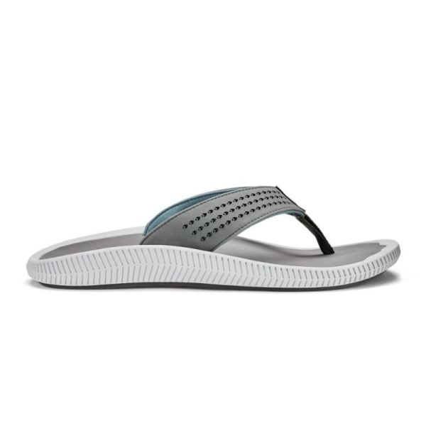 Olukai Men's Ulele Beach Sandals - Stone