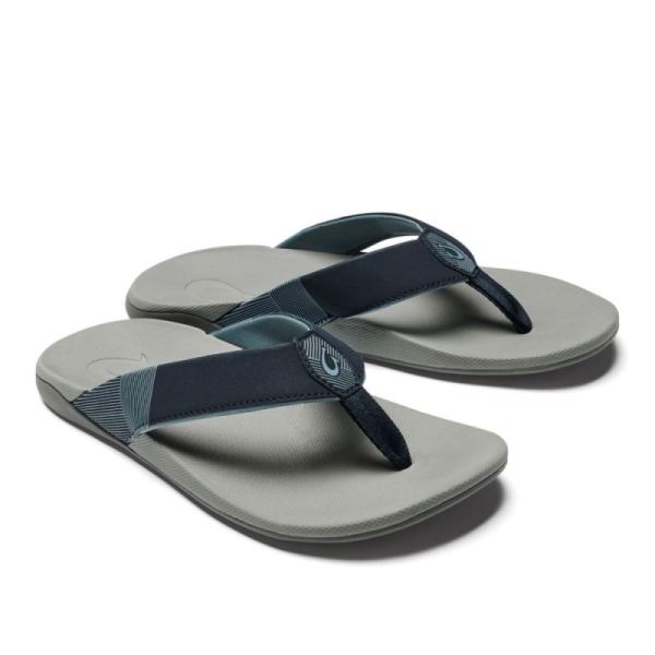 Olukai Men's Malanai - Ombre Blue / Sharkskin