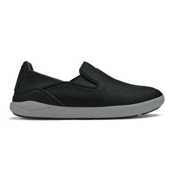 Olukai Men's Nohea Pae Slip-On Sneakers - Black