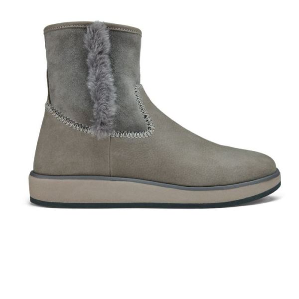 Olukai Women's Pa'ina Hulu Shearling Boots - Fog