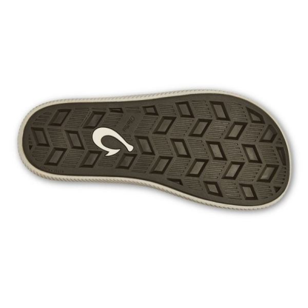 Olukai Men's Ulele Beach Sandals - Dark Wood