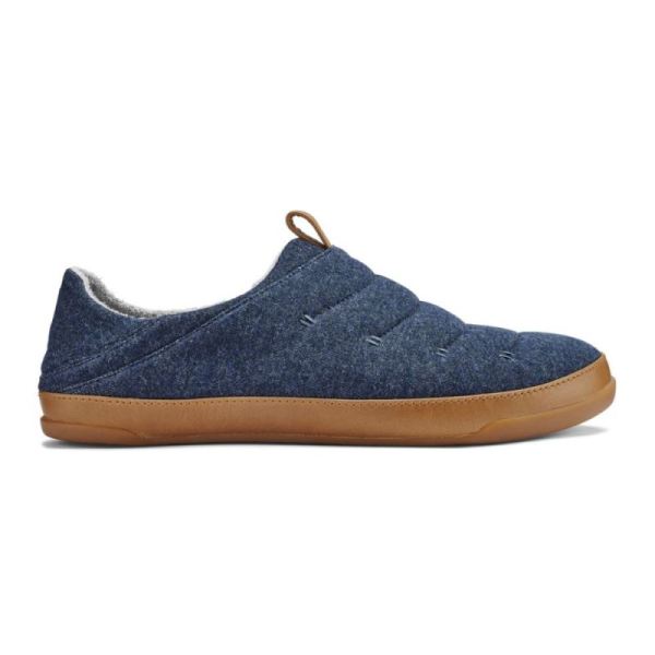 Olukai Men's Mahana Jersey Slippers - Trench Blue