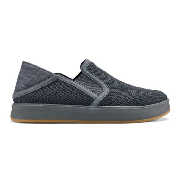 Olukai Women's Ki'ihele Slip-On Sneakers - Wind Grey