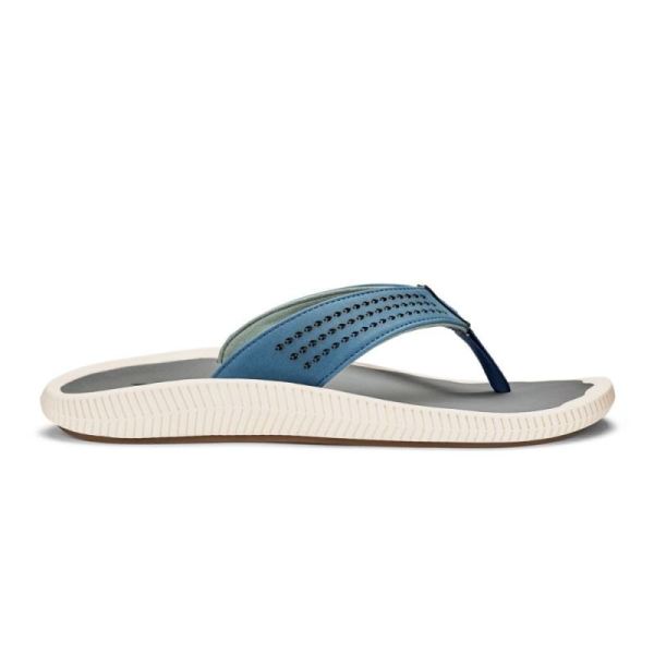 Olukai Men's Ulele - Slate Blue / Charcoal