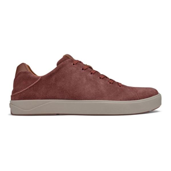 Olukai Men's Lae'ahi Li Kala Leather Sneakers - Canoe