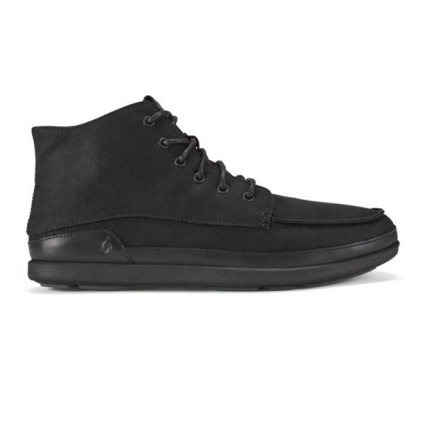 Olukai Men's Nalukai Kapa Canvas Boots - Black