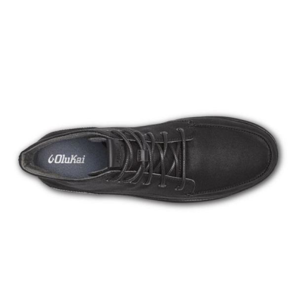 Olukai Men's Nalukai Kapa Canvas Boots - Black