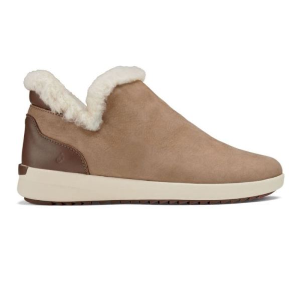 Olukai Women's Malua Hulu Booties - Tan / Tapa