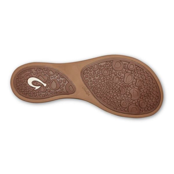 Olukai Women's Nonohe - Black / Golden Sand