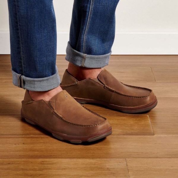 Olukai Men's Moloa - Ray / Toffee