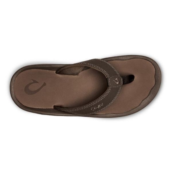 Olukai Men's Ohana Beach Sandals - Dark Java / Ray