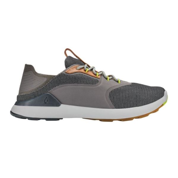 Olukai Men's Nihoa Li Sneakers - Poi / Charcoal