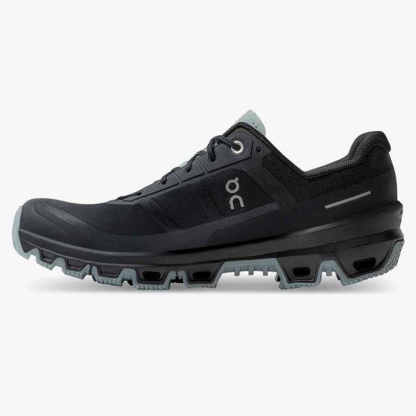 On Cloud Shoes Men's Cloudventure-Black | Cobble