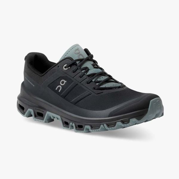 On Cloud Shoes Men's Cloudventure-Black | Cobble