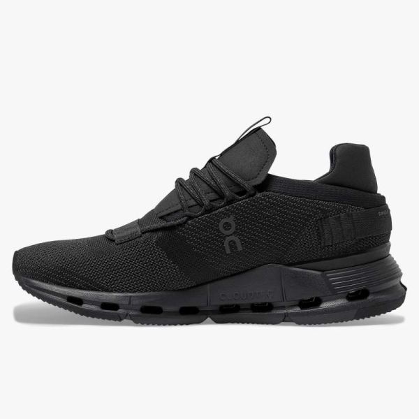 On Cloud Shoes Men's Cloudnova-Black | Eclipse