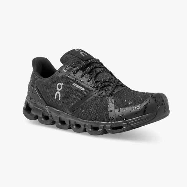 On Cloud Shoes Men's Cloudflyer Waterproof-Black | Lunar