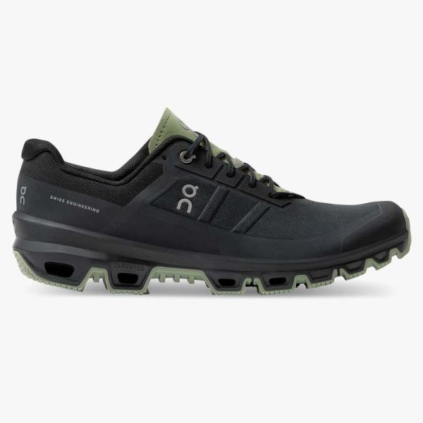 On Cloud Shoes Men's Cloudventure-Black | Reseda