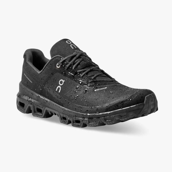On Cloud Shoes Men's Cloudventure Waterproof-Black