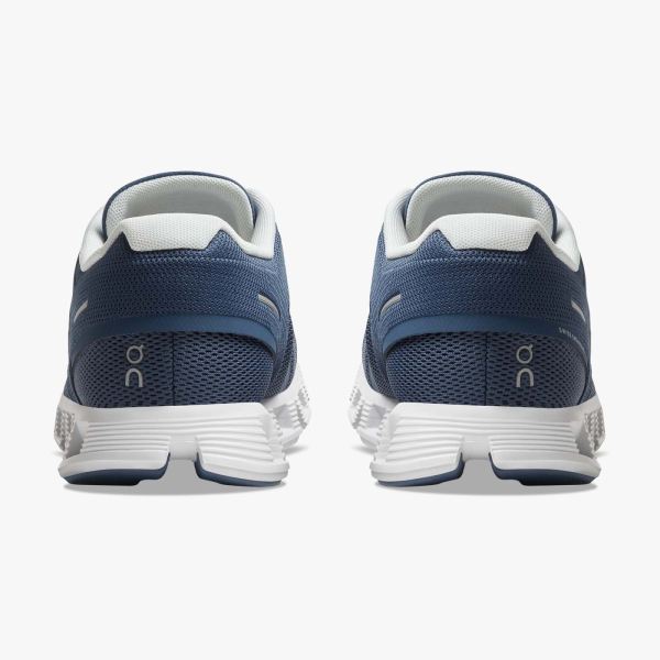 On Cloud Shoes Men's Cloud 5-Denim | White