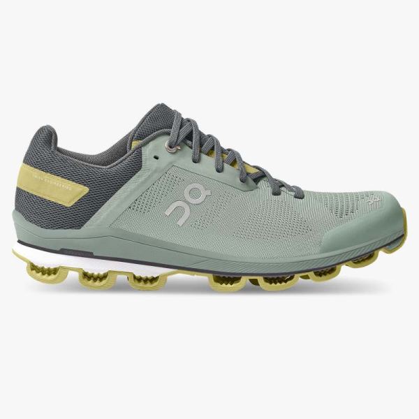 On Cloud Shoes Men's Cloudsurfer 6-Eucalyptus | Citron