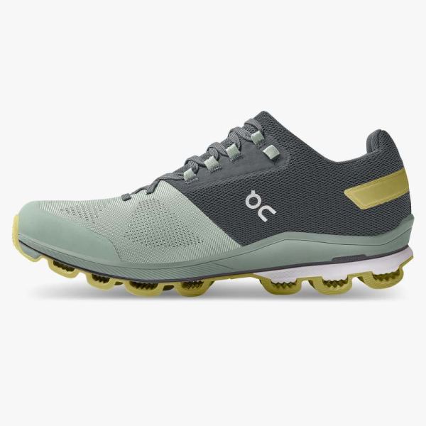 On Cloud Shoes Men's Cloudsurfer 6-Eucalyptus | Citron