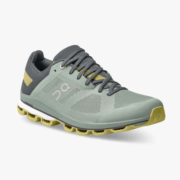 On Cloud Shoes Men's Cloudsurfer 6-Eucalyptus | Citron