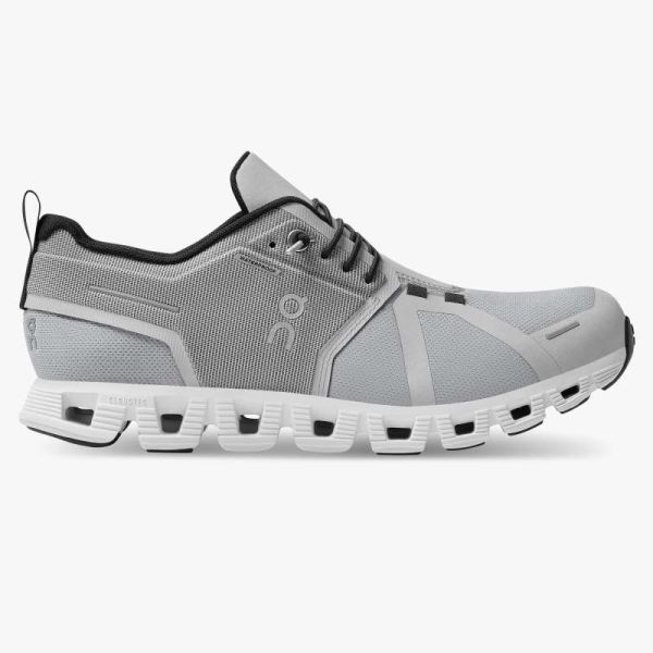 On Cloud Shoes Men's Cloud 5 Waterproof-Glacier | White