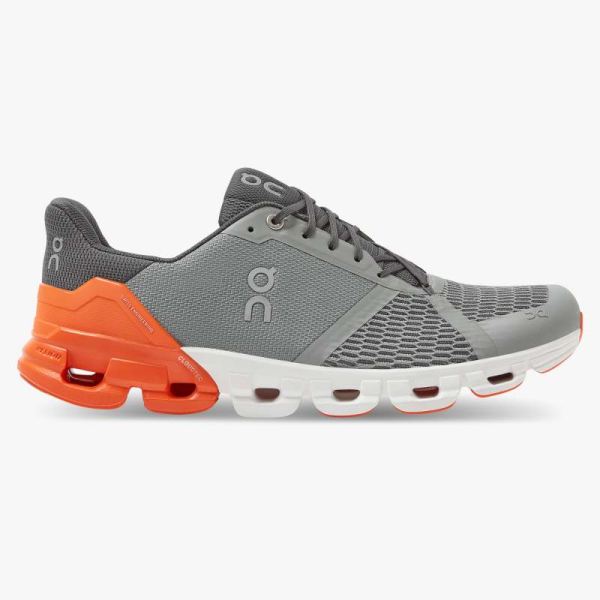 On Cloud Shoes Men's Cloudflyer-Grey | Orange