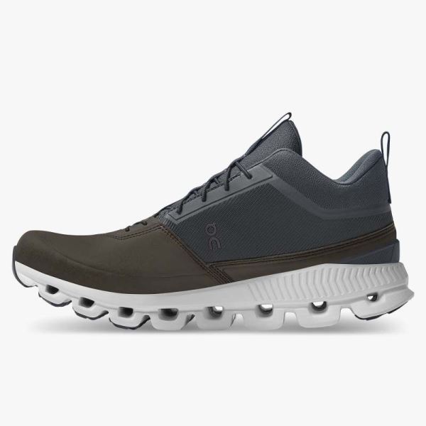 On Cloud Shoes Men's Cloud Hi Waterproof-Ink | Brown