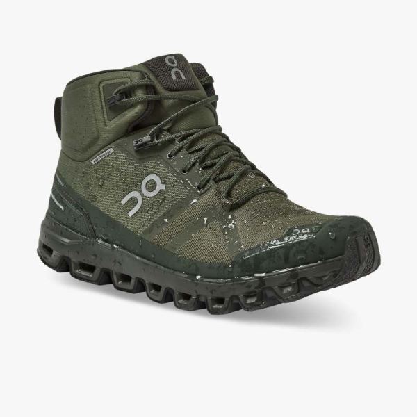 On Cloud Shoes Men's Cloudrock Waterproof-Jungle | Fir