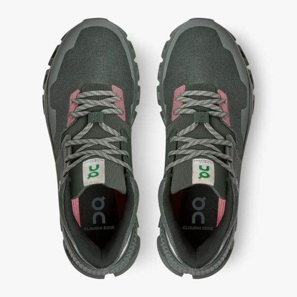 On Cloud Shoes Men's Cloud Hi Edge Stone Pine-Jungle | Forest