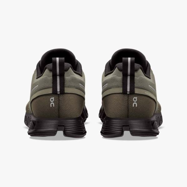 On Cloud Shoes Men's Cloud 5 Waterproof-Olive | Black