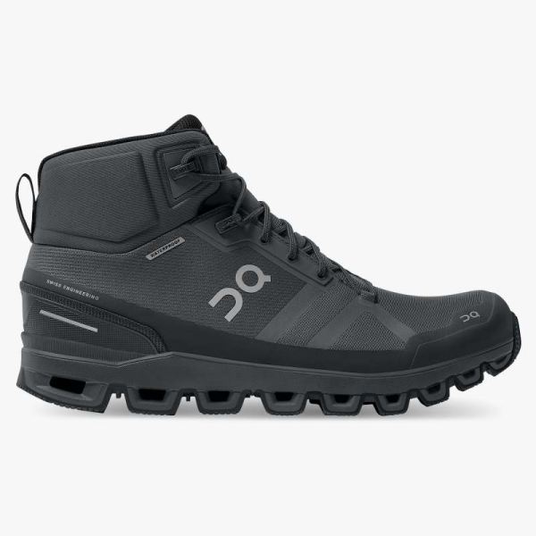 On Cloud Shoes Men's Cloudrock Waterproof-Rock | Eclipse