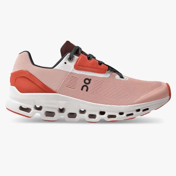 On Cloud Shoes Men's Cloudstratus-Rose | Red