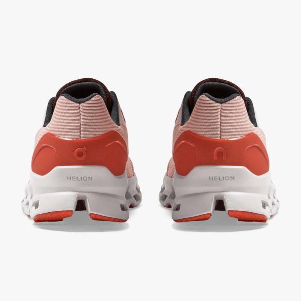 On Cloud Shoes Men's Cloudstratus-Rose | Red