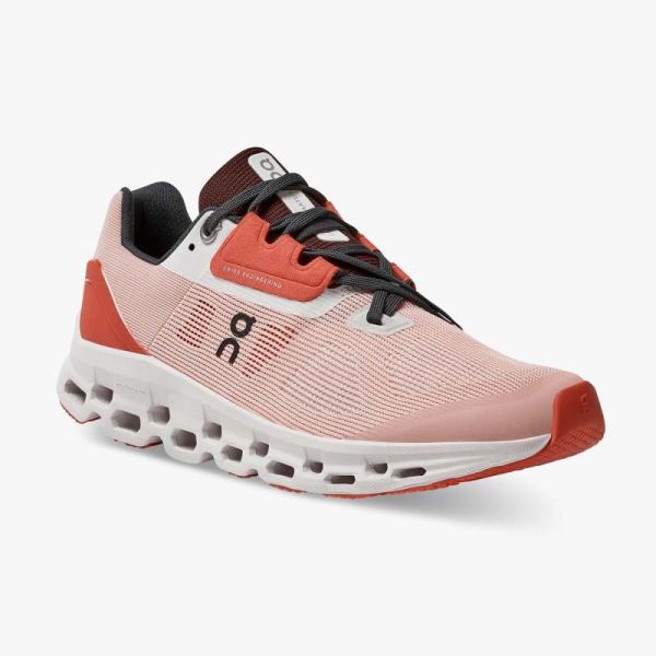 On Cloud Shoes Men's Cloudstratus-Rose | Red