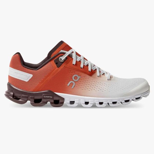 On Cloud Shoes Men's Cloudflow-Rust | White