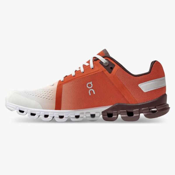 On Cloud Shoes Men's Cloudflow-Rust | White